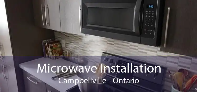 Microwave Installation Campbellville - Ontario