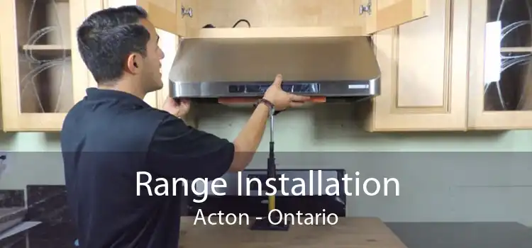 Range Installation Acton - Ontario